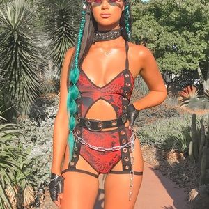 Coco fields boutique Dragon Slayer bodysuit 🐉